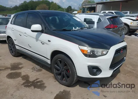 2014 Mitsubishi Outlander Sport Es из США, поврежденный, VIN 4A4AR3AU3EE032778